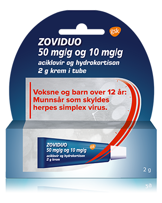 Zoviduo produktbilde , blå tube